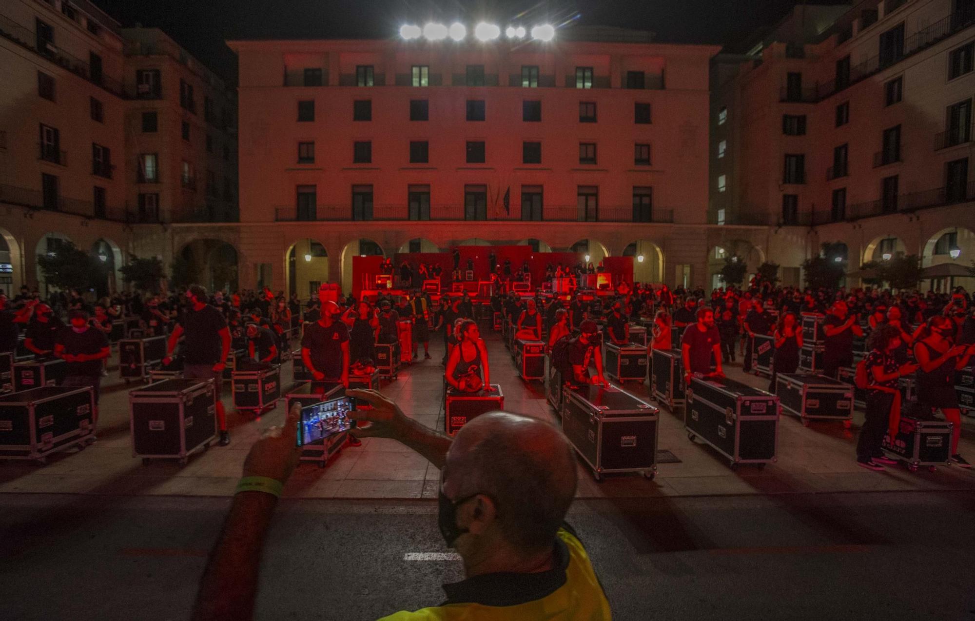 Manifestación de Alerta Roja