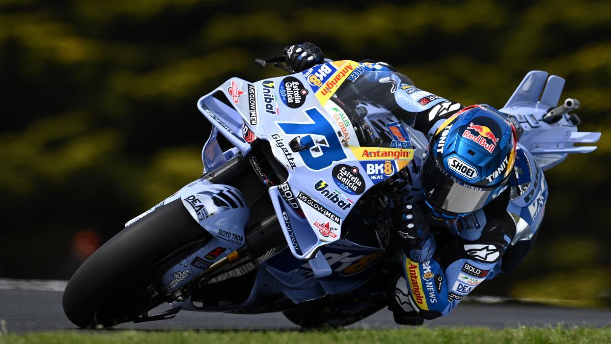 Álex Márquez, durante el GP de Australia 2025