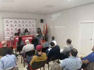 Marta Abengochea llama a representar desde IU "al Aragón que no se rinde"