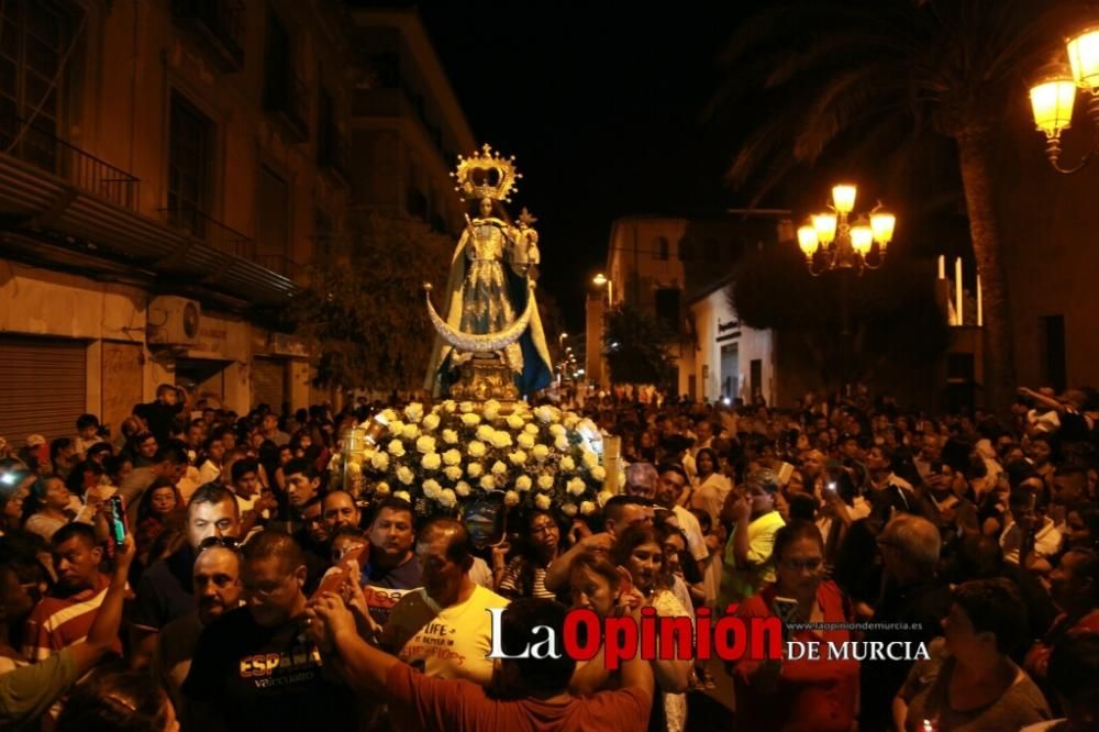 Procesión de la Virgen del Cisne en Lorca