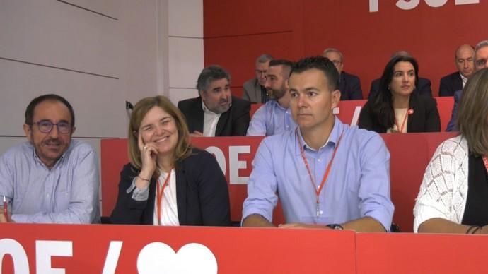 Ángel Víctor Torres asiste en Madrid al Comité Federal del PSOE