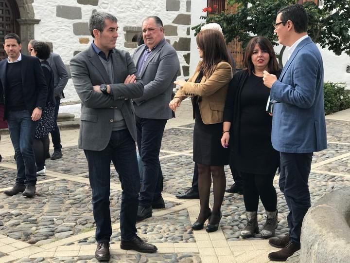 Visita de Fernando Clavijo a Telde