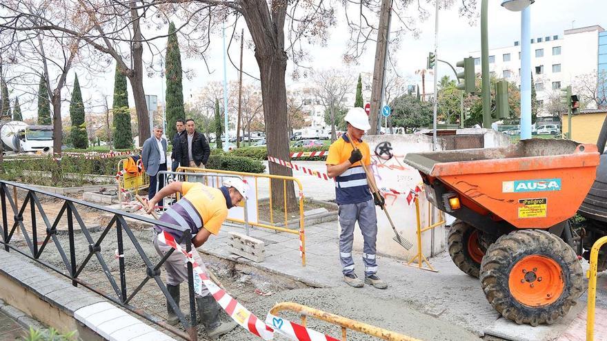 Construyen una red de pluviales en San Pedro Alcántara