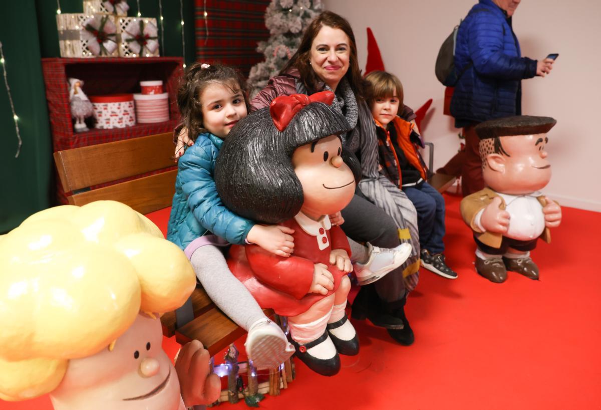 Mafalda y sus amigos llegan a La Ciba, centro feminista de Santa Coloma Gramanet, tras sufrir vandalismo en su anterior ubicación en la ciudad