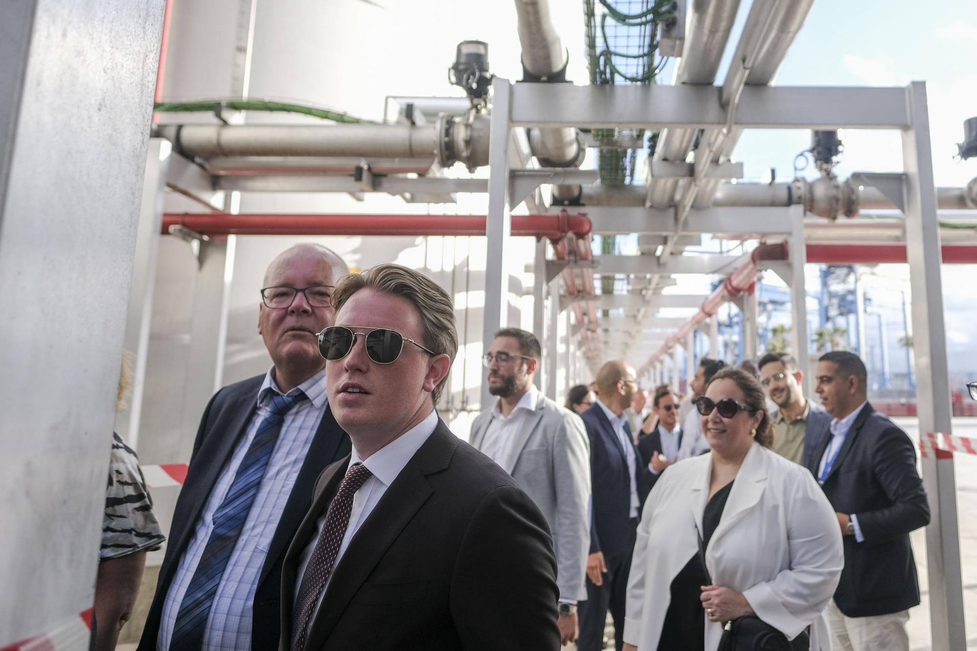 Inauguración de la planta de la empresa Stormalda en el Puerto de Las Palmas