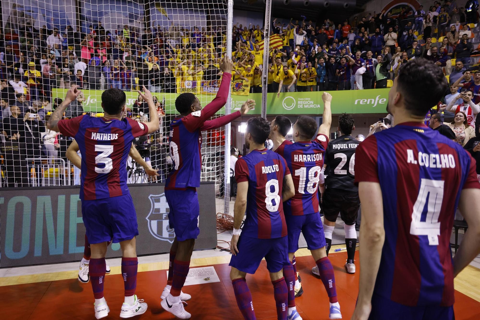 ElPozo Murcia - FC Barcelona, final de la Copa de España de fútbol sala