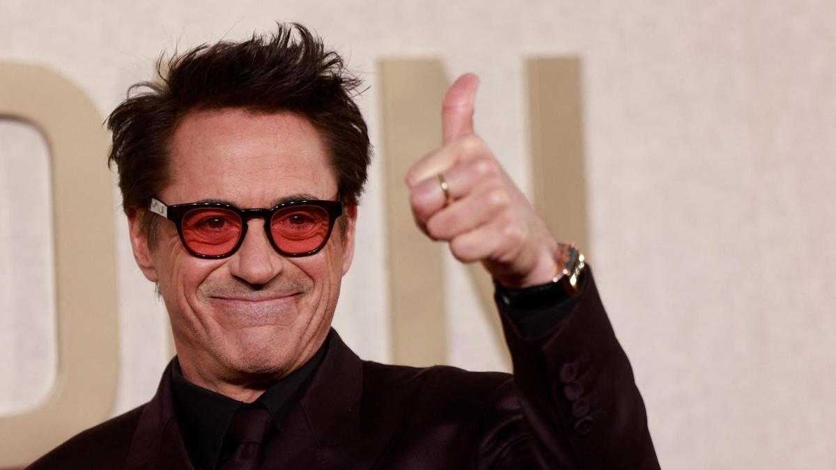 Robert Downey Junior, en los Globos de oro 2024