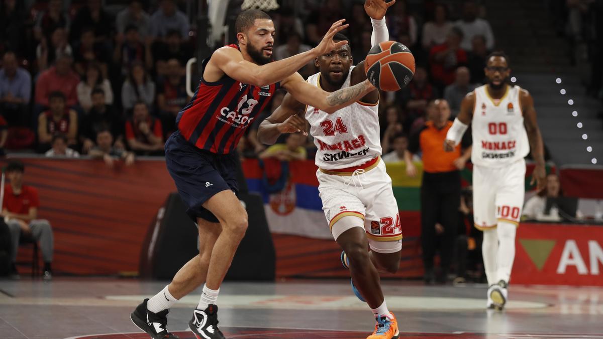 Espectacular partido el que ofrecieron Cazoo Baskonia y AS Monaco