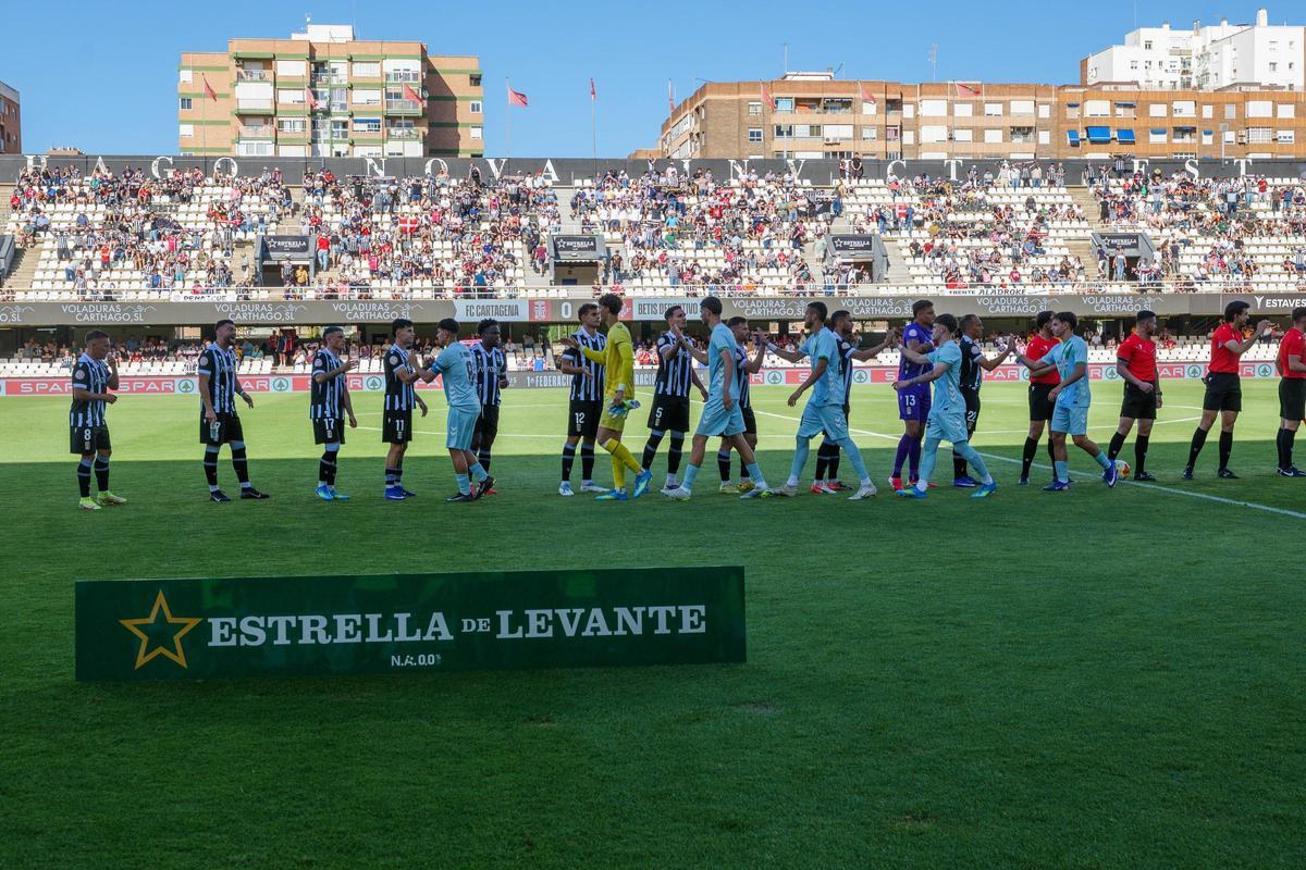 Las mejores imágenes del partido entre el FC Cartagena y el Betis Deportivo