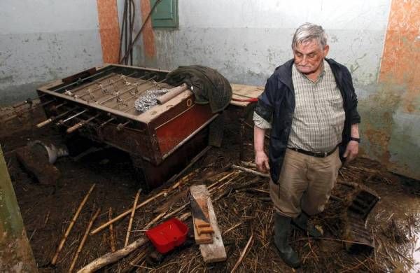 Fotogalería: Lluvias torrenciales en Aragón