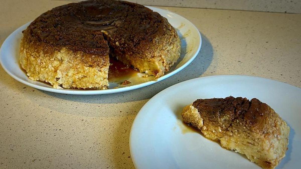 Resultado final de nuestro postre.