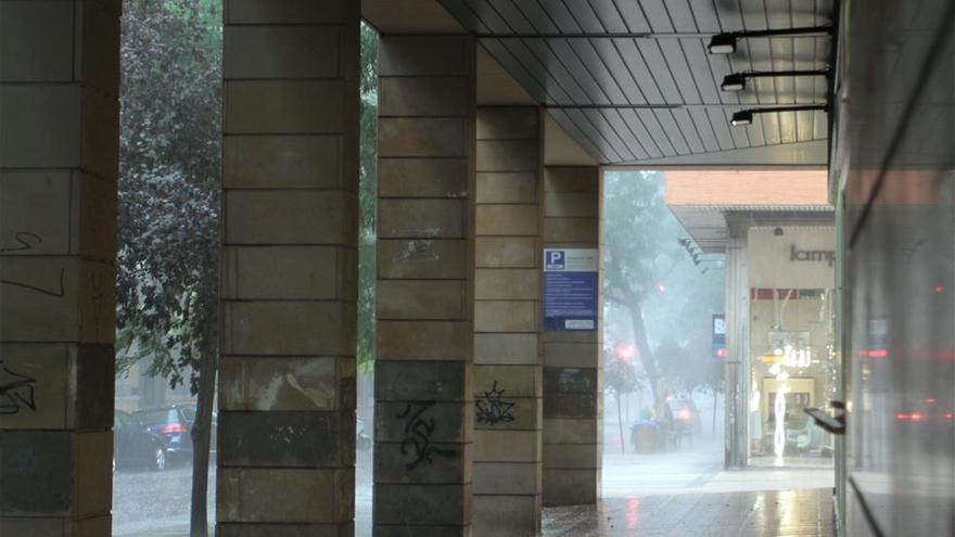 Chubascos dispersos que pueden ser localmente fuertes en la Ibérica de Teruel