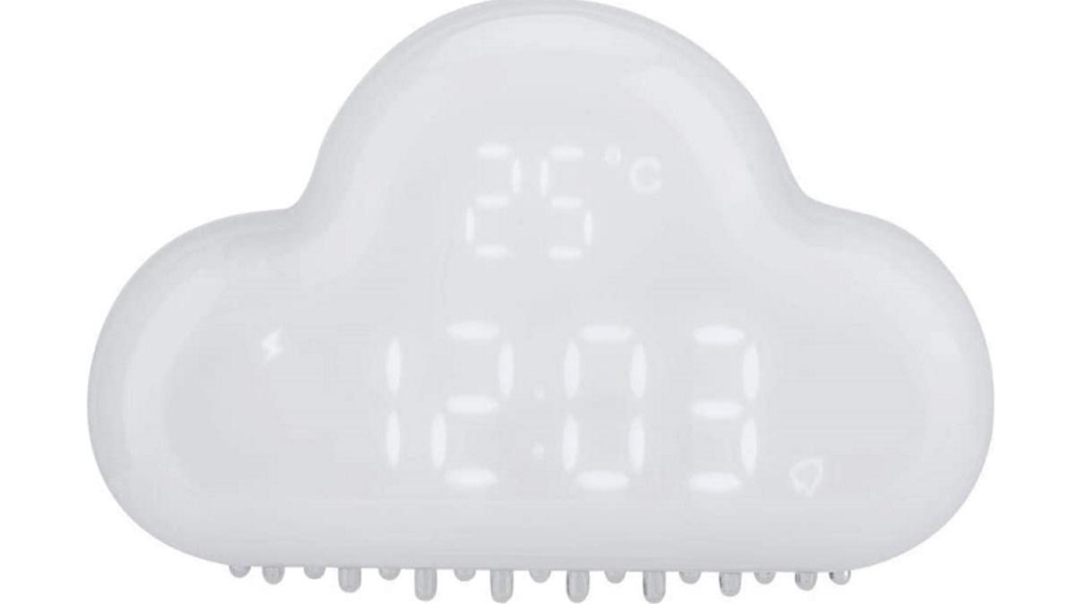 Eboxer Reloj Despertador Digital en Forma de Nube.