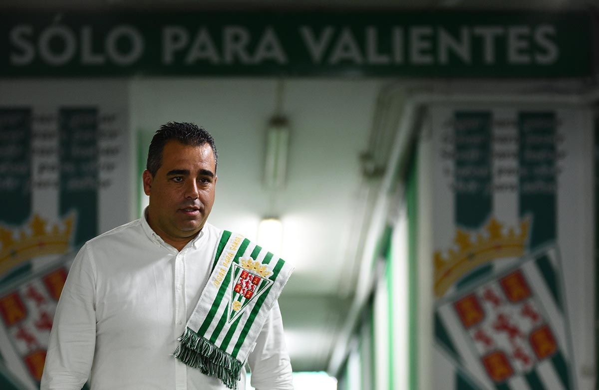 Germán Crespo presentado como entrenador del Córdoba.