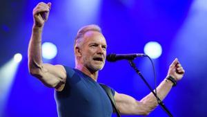 Sting, durante un concierto en junio del 2018.