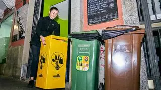 El servicio de recogida de basura 'puerta a puerta' en Cáceres se refuerza durante Womad