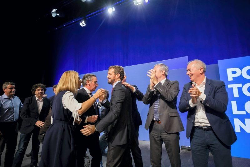 Mitin de Pablo Casado en Zaragoza el 6 de noviembre de 2019