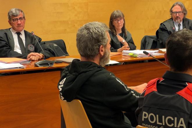 Lacusat del crim de Verges declarant al judici a lAudiència de Girona