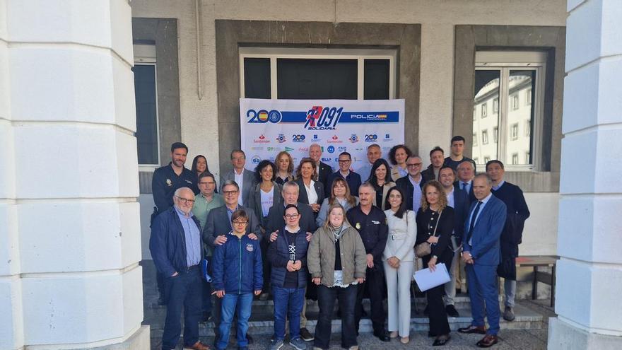 Oviedo acogerá el 31 de mayo la carrera solidaria «Ruta 091» de la Policía Nacional en favor de la Asociación de Síndrome de Down de Asturias