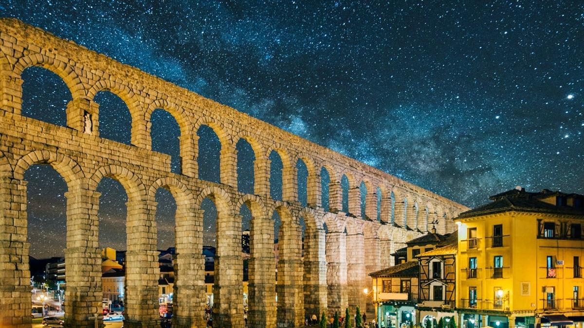 Segovia, noche patrimonio