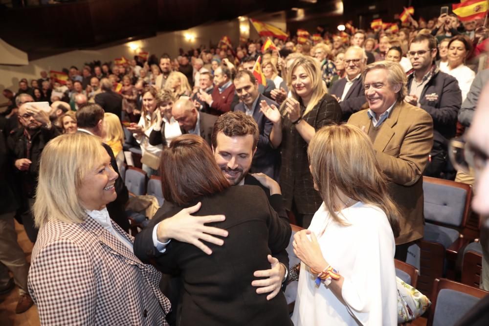 Mitin de Pablo Casado en Oviedo