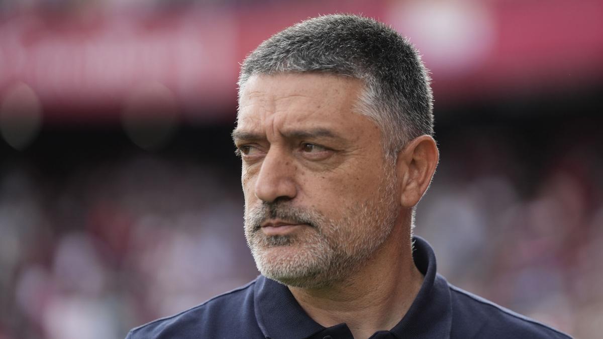 Xavier Garcia Pimienta, destituido como entrenador del Sevilla.