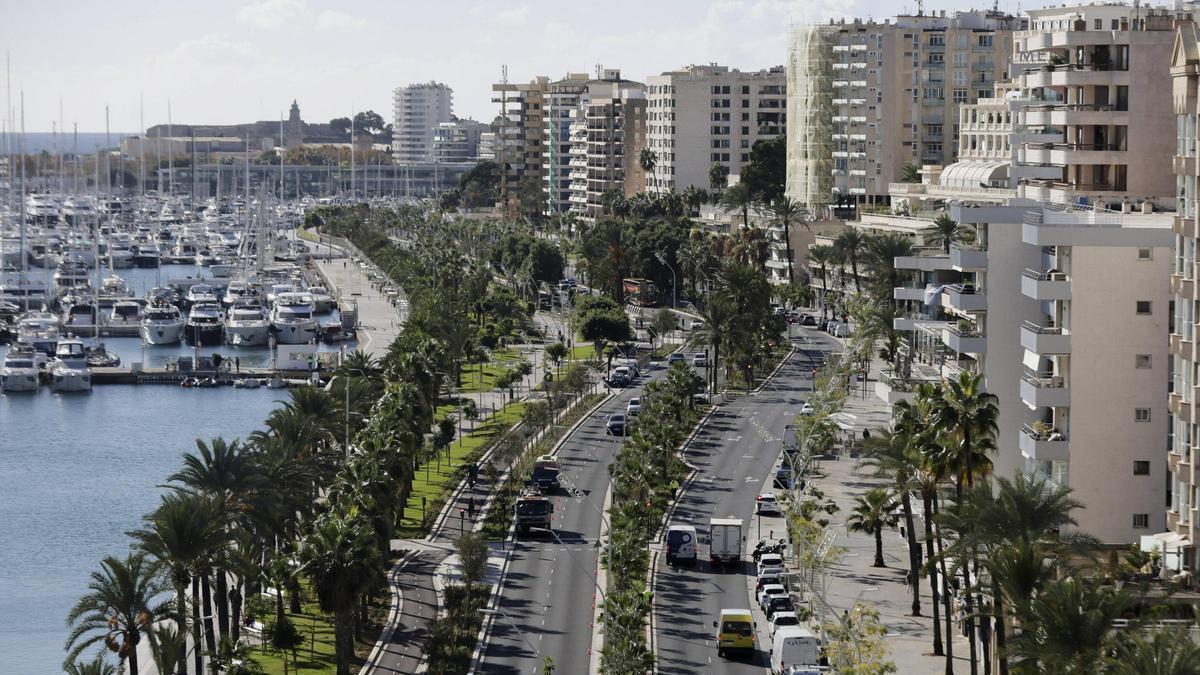 Vista del nuevo Paseo Marítimo