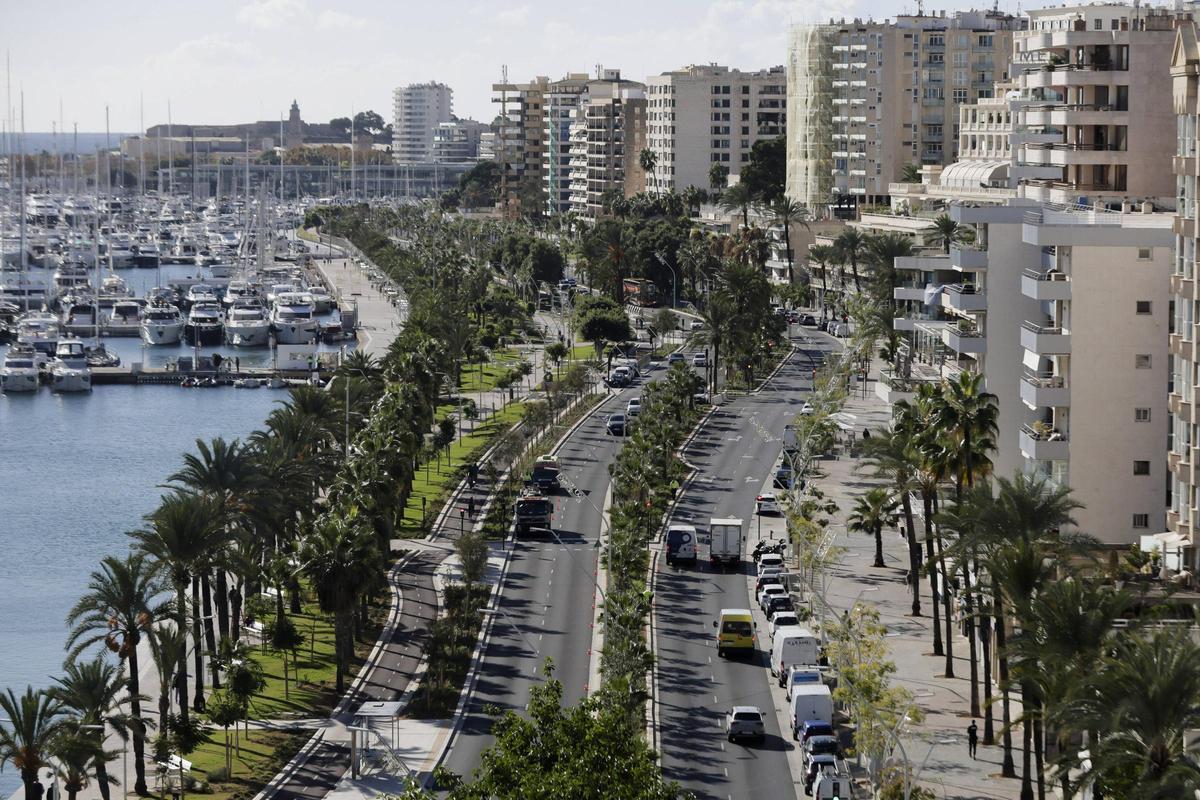 Vista del nuevo Paseo Marítimo