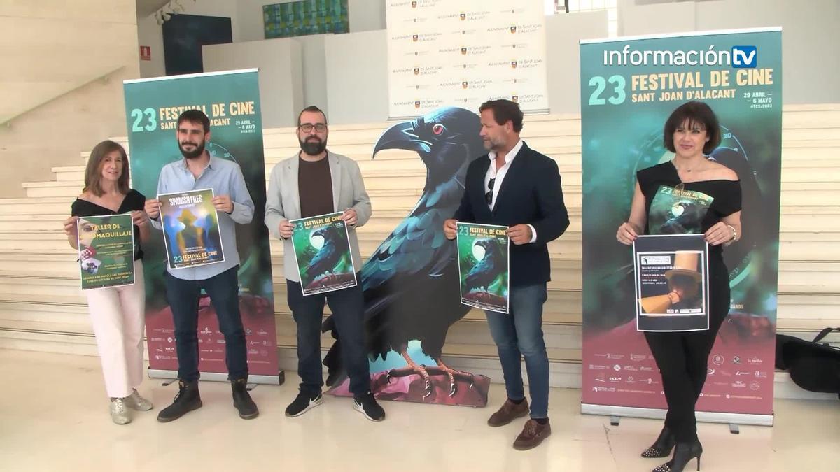 Presentación del Festival de Cine de Sant Joan d'Alacant