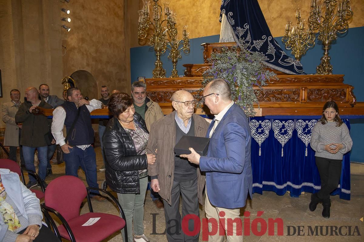 Actos del 150 aniversario de la Cofradía Nuestra Señora de Los Dolores de Caravaca