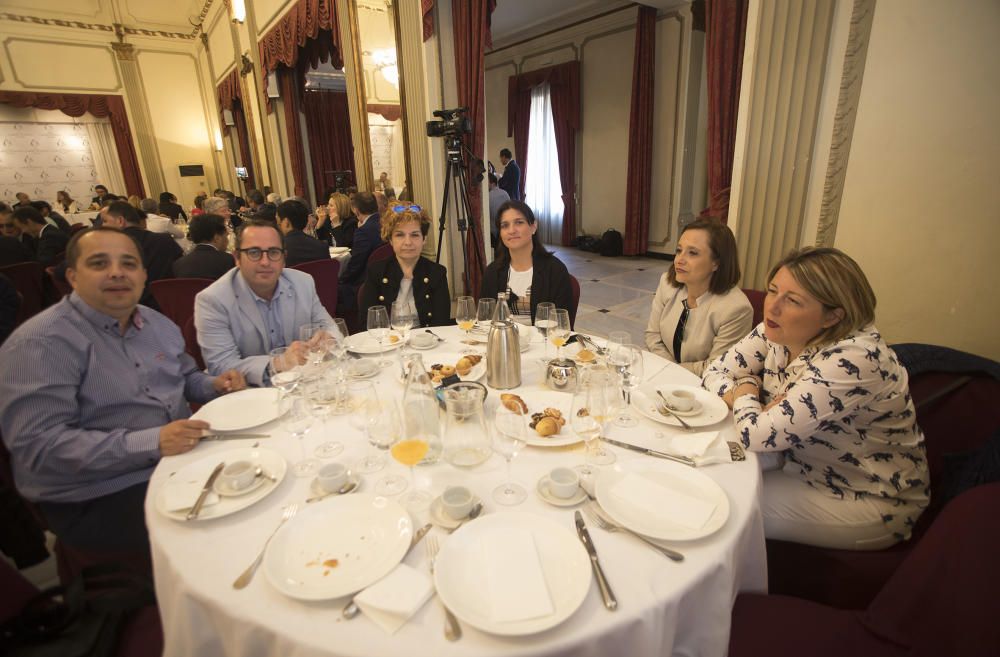 Desayuno con Begoña Carrasco en el Casino Antiguo de Castelló