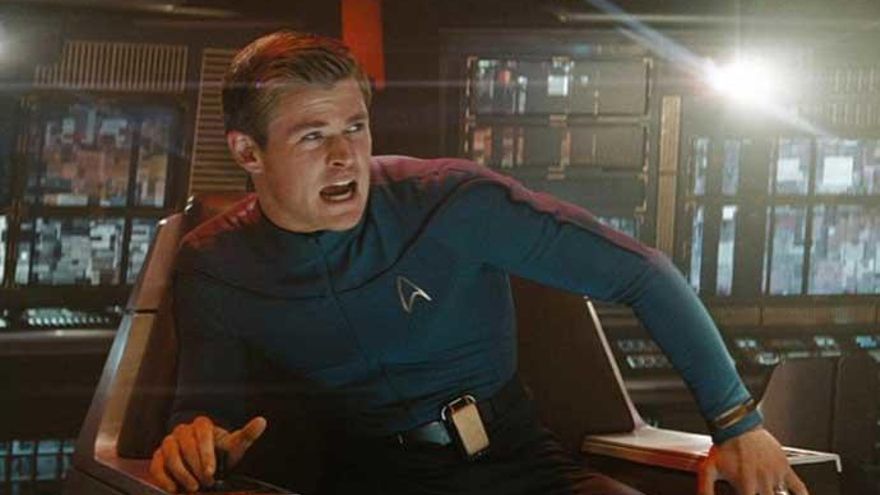 Chris Hemsworth, en Star Trek.