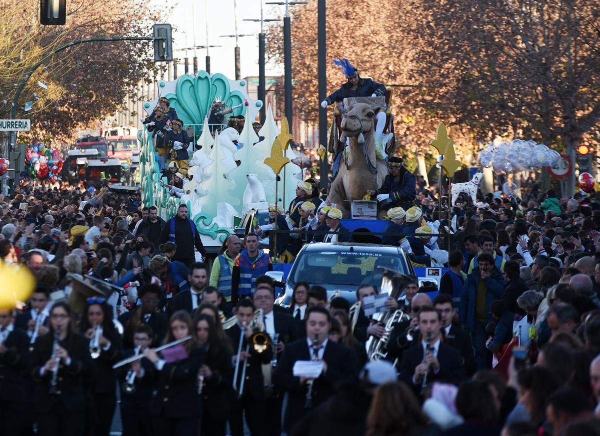 La Cabalgata de Reyes Magos por las calles de Córdoba