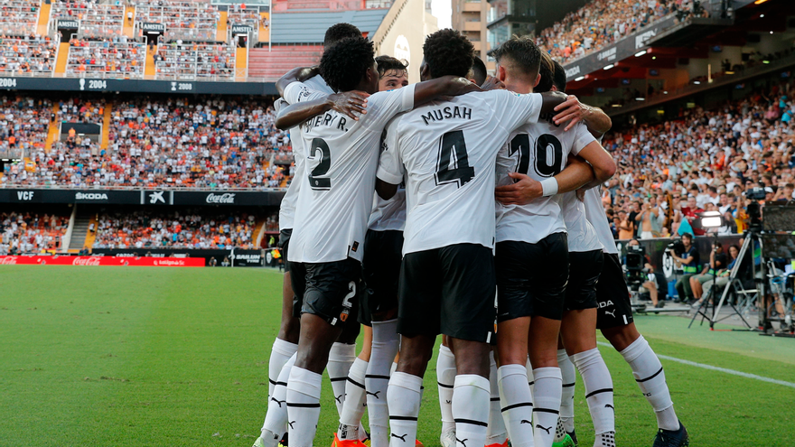 Resumen, goles y highlights del Valencia 1-0 Girona de la jornada 1 de la Liga Santander