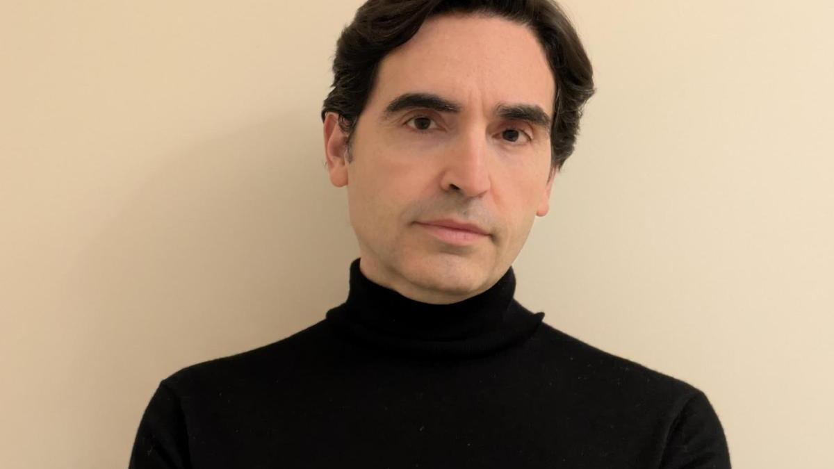 El escritor Diego Vaya