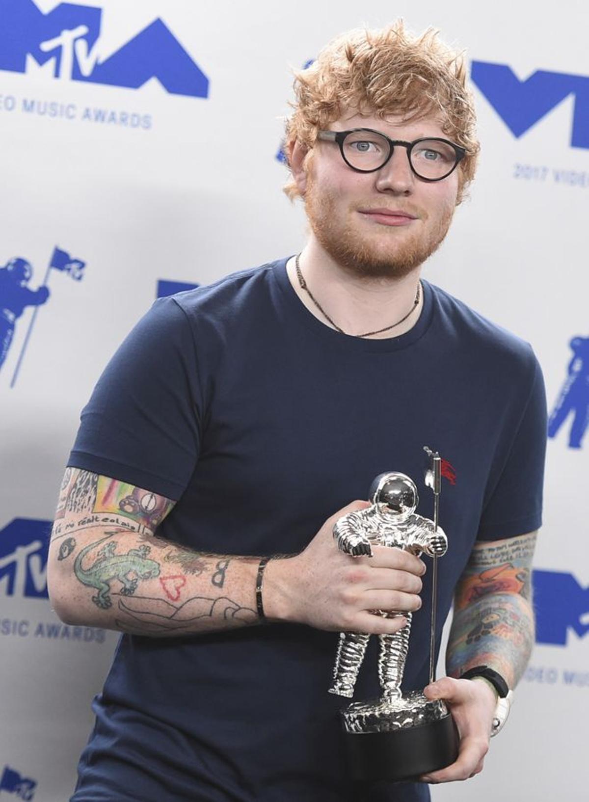 Ed Sheeran en los MTV Video Music Awards 2017