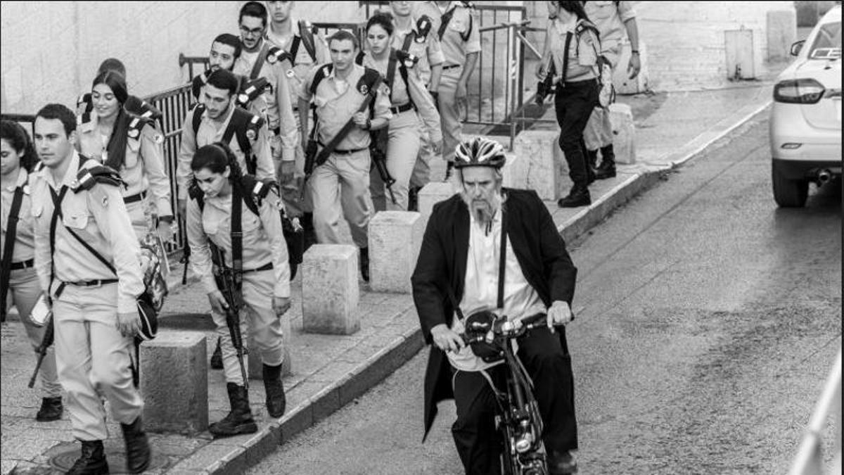 Fotografia Jerusalem, de Silvi Glattauer, inclosa al llibre 'Crónicas del extranjero'.
