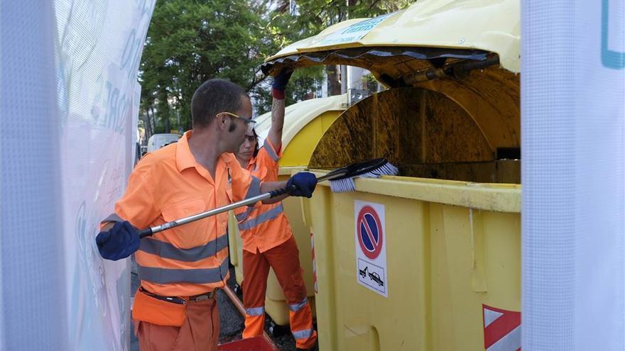 Sadeco aumenta en &quot;un 182%&quot; la frecuencia de limpieza de contenedores