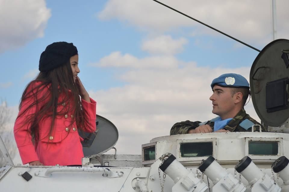 FOTOGALERÍA / Visita de escolares a la base de la Brigada Líbano