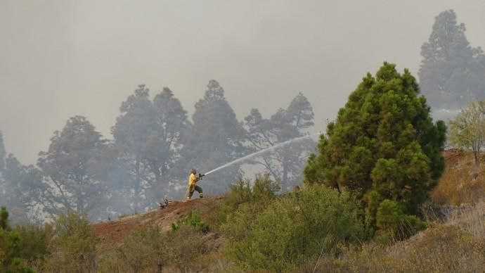 El fuego devora 400 ha y evoluciona ...