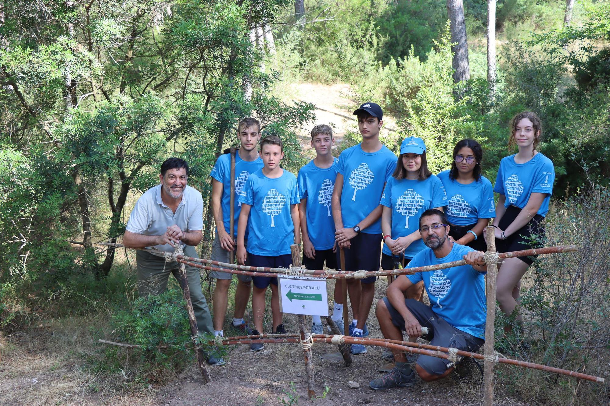 Voluntariado forestal en Torrent.