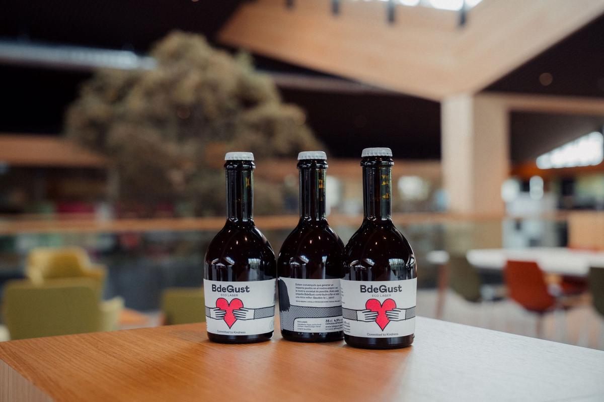 Ampolles de cervesa artesana BdeGust