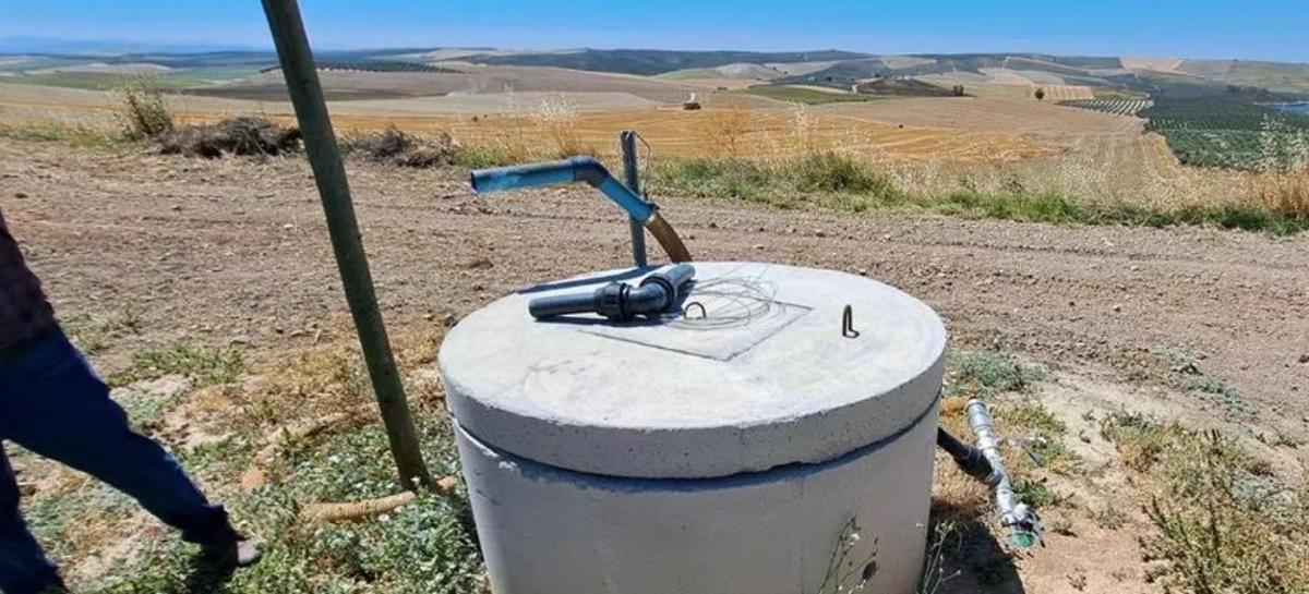 Un pozo ilegal detectado en Córdoba, en una imagen de archivo.