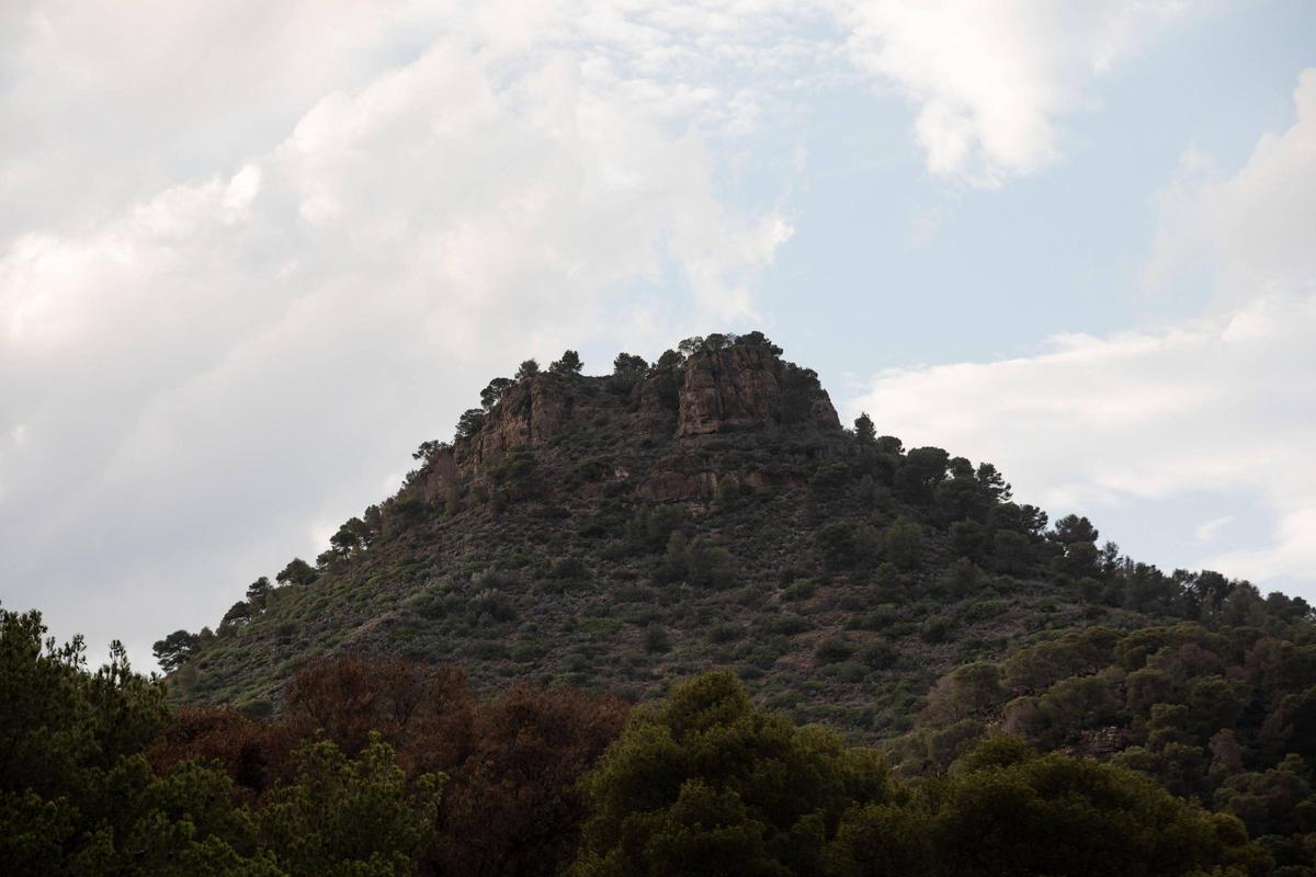 Picos rocosos de la Sierra Calderona