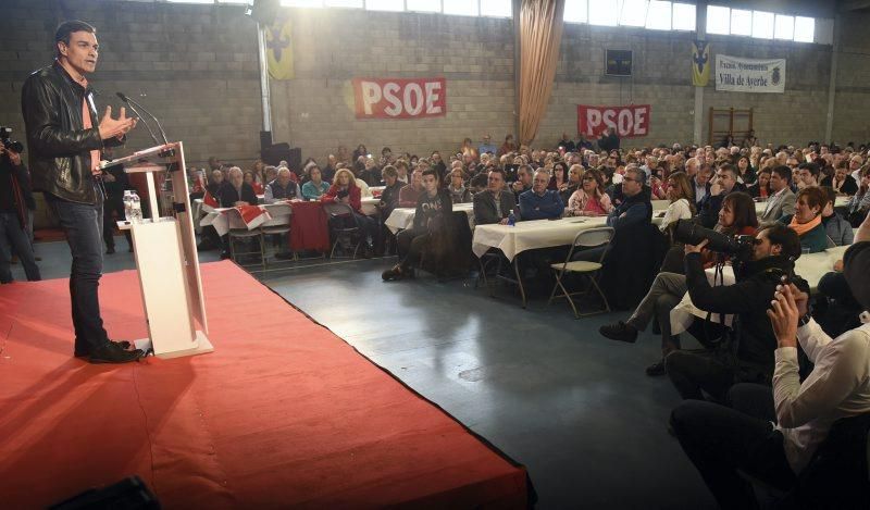 Pedro Sánchez celebra la Fiesta de la Rosa en Ayerbe