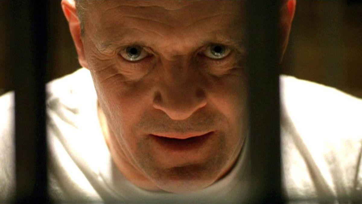 Anthony Hopkins en 'El silencio de los corderos'.