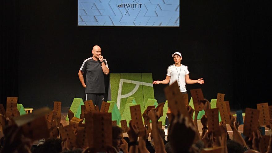 El show game “El partit”, primera activitat divulgativa de la Càtedra de Lideratge en Valors