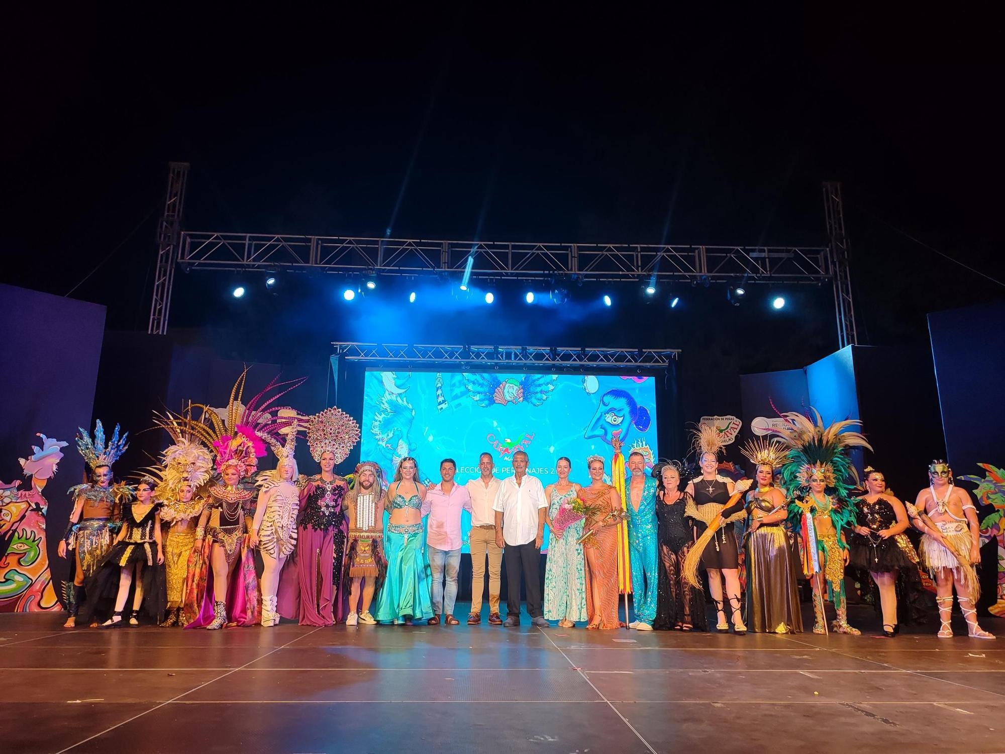 Gala de elección de personajes del Carnaval de Águilas 2025