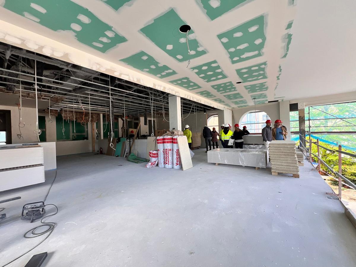 Así avanza la obra de "Los polesinos", futura escuela de 0 a 3 de La Pola