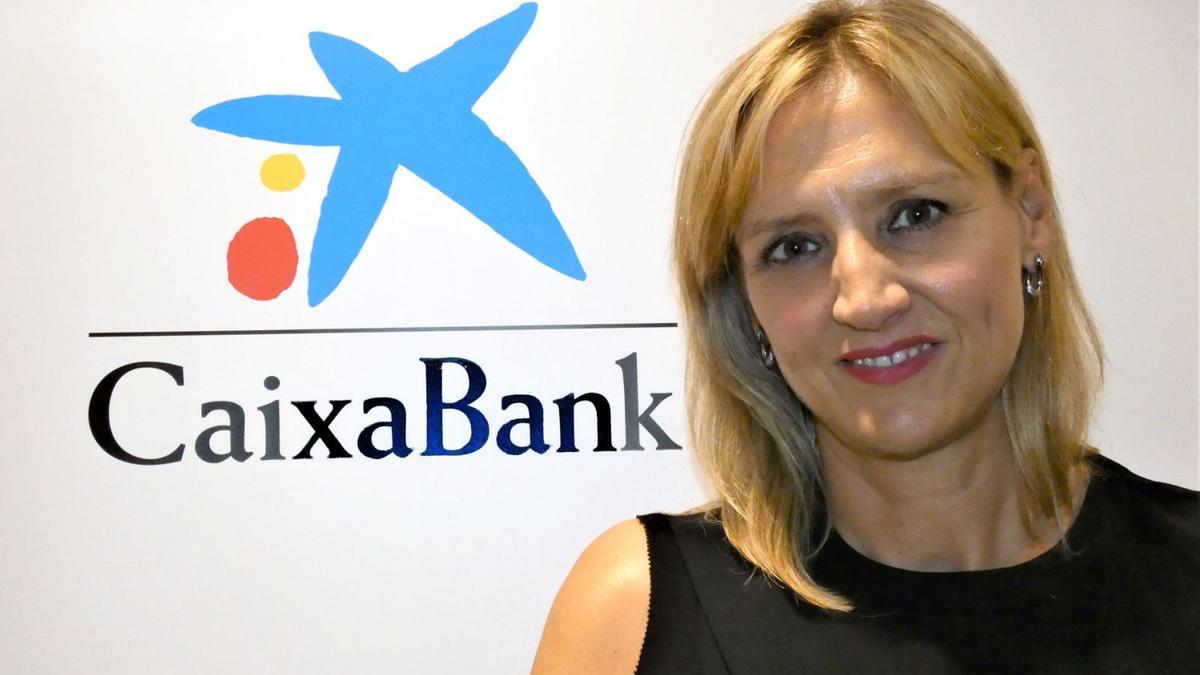 Susana Ruiz, directora comercial de Retail de la Territorial de CaixaBank en la Región de Murcia . | L.O.